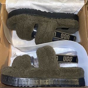 OhFluffita Womens Ugg Sandals